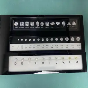 Fabriek Verkoop Diamant Helderheid Kleur Maat Edelsteen Master Set Zirkoon Diamant Maat Selector