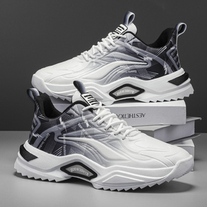 Zapatos Deportivos Casuales para Hombre, Estilo Deportivo, Parte Superior de Tela Transpirable con Suela de Goma Antideslizante para Todas las Temporadas - Product Image 3