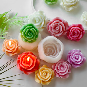 Moule à gâteau en <span class=keywords><strong>fondant</strong></span> motif fleur Early Riser, pour la décoration de gâteaux DIY, moule à savon artisanal en forme de fleur, moule à pierre <span class=keywords><strong>diffuseur</strong></span> - Product Image 3