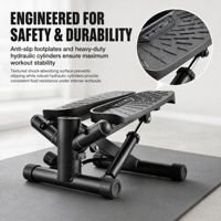 Appareil de fitness compact et portable à entraînement hydraulique pour exercices aérobiques à domicile