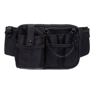 Sac banane pour infirmière multi-compartiments, ceinture porte-outils pour infirmière, sac de taille utilitaire pour infirmière avec poches pour équipement médical et porte-ruban adhésif - Product Image 4