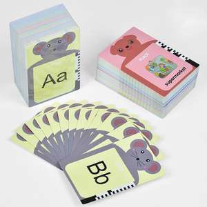 Kartu Flash pendidikan plastik cetak kustom ramah lingkungan - Product Image 1