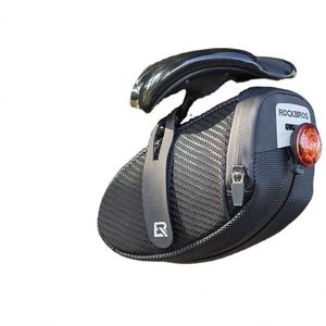 Fábrica BSCI ROCKBROS Nuevo Diseño Fácil de Instalar Bolsas Reflectantes para Sillín de Bicicleta de Montaña y Carretera, Accesorios de Ciclismo - Product Image 1