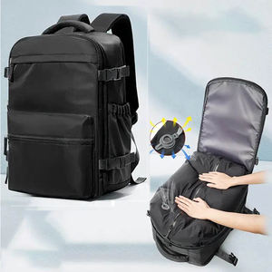 Sac à dos d'affaires unisexe à compression sous vide Sac d'ordinateur portable de grande capacité avec doublure imperméable en polyester Oxford Multifonctionnel - Product Image 1