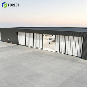 Estructura de Acero Galvanizado Resistente a la Intemperie para Hangar de Aviones, Estructura Modular de Alta Resistencia para Edificios de Aviación Comercial - Product Image 1