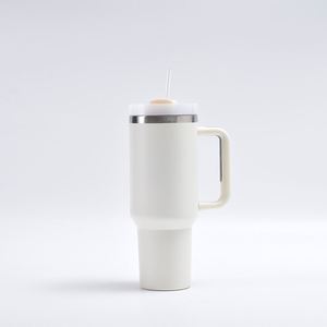 Gobelet de voyage isotherme H2.0 pour voiture, 30 oz, avec couvercle et paille, antidérapant, OEM ODM, couleur personnalisée - Product Image 2