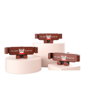 Универсальный Автомобильный держатель для телефона с вентиляционным отверстием AILITA с поворотом на 360 градусов, с мультяшным оленем, Гравитационный дизайн, гарантия 12 месяцев - Product Image 1