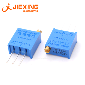 โพเทนชิโอมิเตอร์แบบปรับค่าได้ 3296W รุ่น <span class=keywords><strong>3296</strong></span> ค่า 50R 100R 200R 500R 1K 2K 5K 10K 20K 50K 100K 200K 500K 1MR ผลิตในไต้หวัน ของแท้ใหม่ - Product Image 2