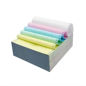 Customized Cheap Price 3-Ply Continuous Carbonless Printing Paper NCR Paper Manufacturer