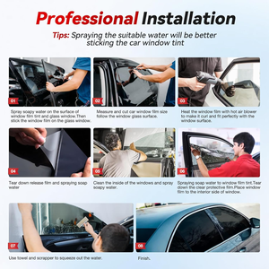 Película de <span class=keywords><strong>Protección</strong></span> <span class=keywords><strong>Solar</strong></span> para <span class=keywords><strong>Ventanas</strong></span> de Automóviles, con <span class=keywords><strong>Protección</strong></span> Contra Rayaduras, Bloqueo del 99% de Rayos UV e IR, Garantía de Más de 5 Años - Product Image 6