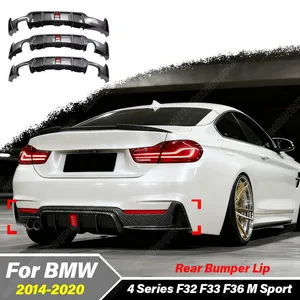 Pour F32 F33 F36 M Sport 420i 428i 435i 440i 2014 2015 2016 2017 2018 2019 2020 Spoiler de pare-chocs arrière, diffuseur, kit carrosserie - Product Image 1
