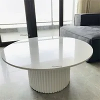 Table basse en marbre, table à thé ronde, mobilier de salon, fabricant, vente en gros, OEM, ODM, taille personnalisée, commande en gros