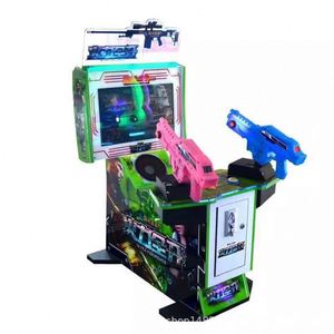 Ultra Firepower 22 LCD 3-in-1 Video Simulator 2 <b>Player</b> Kids' Arcade Shooting Gun Game Machine with LED Lamp 220V for Coin Pusher - Product Image 5