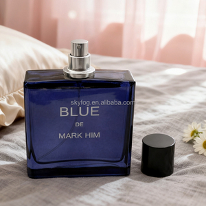 Profumo di Lusso Moderno di Alta Qualità 50ml/100ml Spray Profumato Blu da Uomo con Fragranza a Lunga Durata Set da Viaggio - Product Image 2