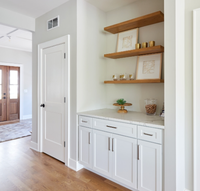 Factory Wholesale Price Custom America Standard Home Wood Timber Modern Style Wooden Door for Residential Bedroom