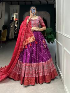 Derniers designs modernes et meilleurs Lehenga Choli pour femmes du fournisseur indien pour l'exportation en vrac Lehenga Choli pour mariée - Product Image 2