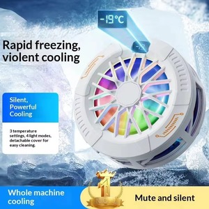 Refroidisseur de téléphone magnétique pour gaming, à clipser, avec lumière RGB, radiateur de téléphone mobile pour diffusion en direct - Product Image 2