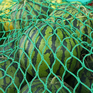 Filet de chargement pour camion en PP, noué/sans nœuds, noir et vert, <span class=keywords><strong>portable</strong></span> et pliable pour le transport sur remorque - Product Image 4