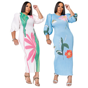 Moyafang Exclusivo Transfronterizo: Vestido Plisado Estilo Issey Miyake de Manga Regular para <span class=keywords><strong>Mujer</strong></span>, el Más Vendido, <span class=keywords><strong>Ropa</strong></span> Urbana - Product Image 3