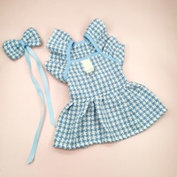 Nouvelle Collection Transfrontalière : Jupes Mignonnes à Carreaux en Polyester pour Chiens et Chats – Vente en Gros Direct Usine – Toutes Saisons
