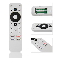 Télécommande vocale de remplacement compatible avec les décodeurs TV MECOOL KM7 KM2 PLUS ONN