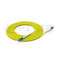 Kabel Patch serat optik 1M sederhana dengan SC UPC APC FC ST konektor Om3 Om4 FC untuk penggunaan FTTH