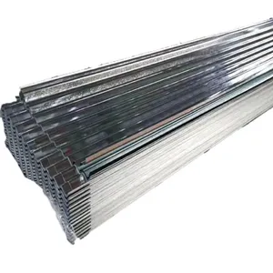 High Precision High Strength Spangle large stock 0.4mm Z275 Z200 steel sheet iron roofing gi corrugated metal for pipes