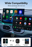 Adaptateur CarPlay sans fil, Boîtier CarPlay, Adaptateur USB pour voiture, Boîtier USB sans fil Apple pour voiture