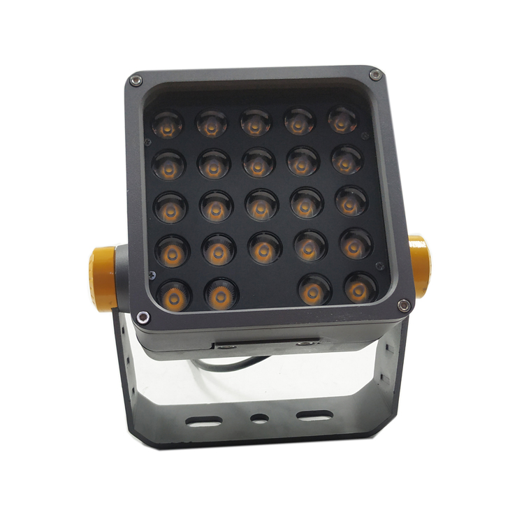 Proyector cuadrado de iluminación para jardín, foco Led de 24W y 48W, DC24V, AC85-265V, edificio, iglesia, iluminación de fachadas