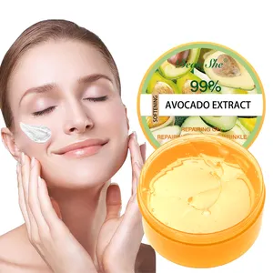 Factory Direct Supply Dear She Avocado Extract Repairing Facial Cream Gel Reduced Wrinkle Nourishing Elastic For Skin Care