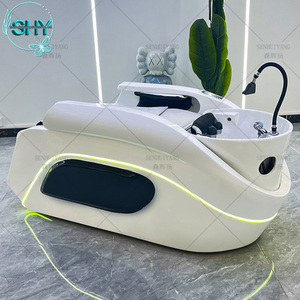 Cómoda cama <span class=keywords><strong>de</strong></span> <span class=keywords><strong>champú</strong></span> y masaje con fregadero, salón <span class=keywords><strong>de</strong></span> barbería, cabeza japonesa, silla <span class=keywords><strong>de</strong></span> <span class=keywords><strong>champú</strong></span> para Spa, lavabo <span class=keywords><strong>de</strong></span> cerámica, camas <span class=keywords><strong>de</strong></span> <span class=keywords><strong>champú</strong></span> - Product Image 2
