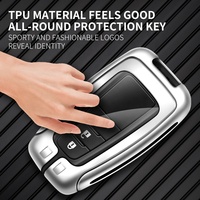 Housse de protection en alliage de zinc et cuir anti-choc et résistante à l'usure pour clé télécommande intelligente Toyota – Vente en gros