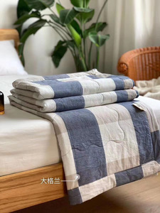 100% שמיכת כותנה שטיפה לשטיפת כותנה לשימוש ביתי דפוס - Product Image 3