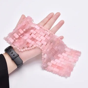 Herramienta de Belleza de Lujo, Cristal Natural Relajante, Cuarzo Rosa, Máscara Facial Refrescante de Jade para Ojos - Product Image 5