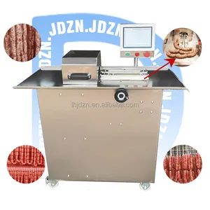 Máquina para atar alambre comercial Embutidora de salchichas Fábrica de carne Acero inoxidable Nuevo tipo Máquina para atar salchichas