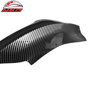 Splitter d'angle de pare-chocs avant pour Tesla Model Y 2020-2024 PP Impression fibre de carbone brillante Kit carrosserie de haute qualité - Product Image 3