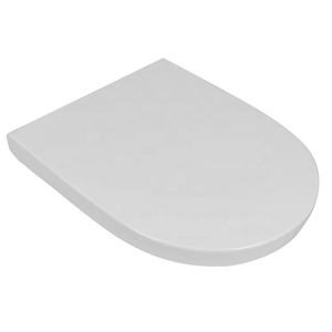 Modern Tuvalet Aksesuarları YC005 Yavaş Kapanan Seramik Beyaz Banyo Klozet Kapağı Uzun UF Menteşeler 2 Yıl Garantili - Product Image 3