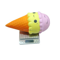 Usine Crème Glacée Porte-clés Squishy Slow Rising Squishy Animal Squeeze PU Soft Toy Anti Stress Ball avec Logo
