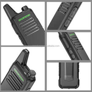 Walkie Talkie Portátil BF-T20 UHF 400-470MHz, Radio Bidireccional Analógica de 2W, 16 Canales, Alcance de 0-3km, Resistente al Agua IPX-1 - Product Image 4
