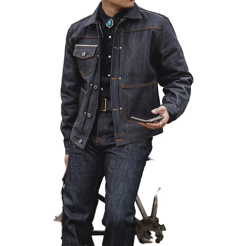 Jean Jacket Men with Design New Style 2025