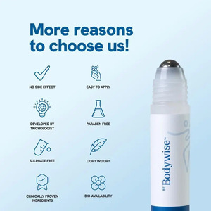 Be-Body Wise 3% Sérum de croissance capillaire à la romarin, essence végétale biologique pour cheveux abîmés, hydratant et nourrissant - Product Image 5