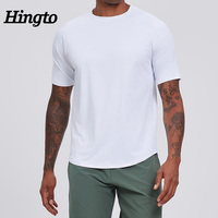 Séchage rapide hommes respirant sport t-shirts Logo personnalisé en gros Gym Tshirt haute qualité sport entraînement hommes Fitness T-Shirt