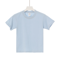 Camiseta de Algodón Ligera al por Mayor, 230 g/m², para Hombre y Mujer, Manga Corta, Transpirable, Informal, con Logotipo Personalizado, Ropa Urbana