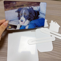 Feuille acrylique pour sublimation 800x600 3mm d'épaisseur, PMMA blanc brillant, panneau photo vierge pour impression par transfert thermique