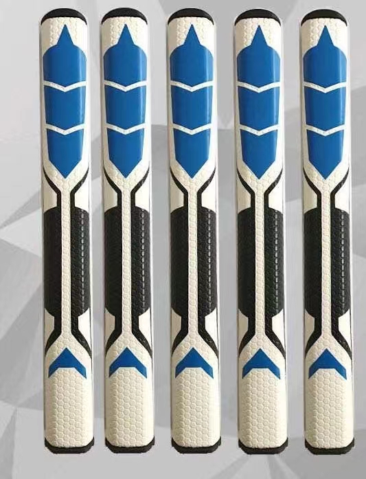 Factory custom logo black PU leather putter grip