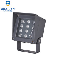 Projecteur LED Mini en Aluminium IP65 18W 36W RGB, Lampe de Projection à Faisceau de 60 Degrés pour Extérieur, Paysage, AC85-265V, Dimmable
