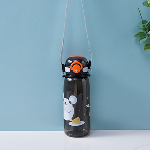 Borraccia in Plastica per Bambini da 600ml con Logo Personalizzato, Senza BPA, Ecologica, Portatile, per Sport all'Aperto, Motivazionale per Studenti, per Bere Direttamente - Product Image 6