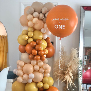 Ballons en latex épais de couleur vert rétro pour la décoration de fête d'anniversaire et de mariage en gros - Product Image 6
