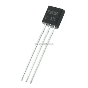 LED Prix d'usine SS8050 TO-92 Composants électroniques bipolaires 1.5A 1000mW 40V Y1 NPN transistors ss8050 TO-92 transistors