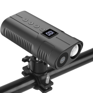 กล้องติดจักรยาน HD 1080P พร้อมไฟหน้า กล้องแอคชั่นไร้สาย WiFi บันทึกวิดีโอ - Product Image 5